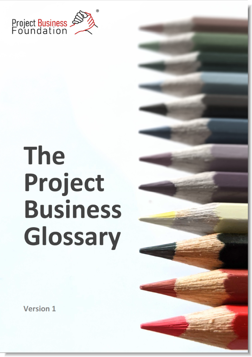 Project Business Glossary title page